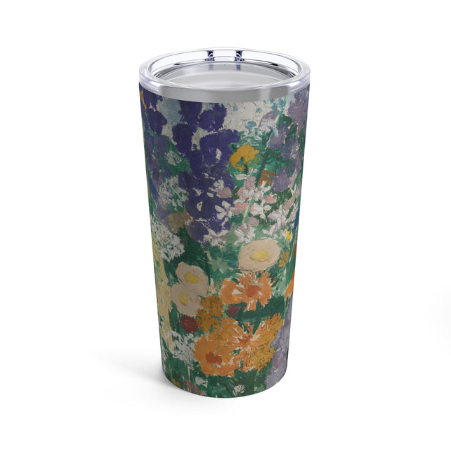 Flowers on the Mountain by August Babberger Tumbler 20oz