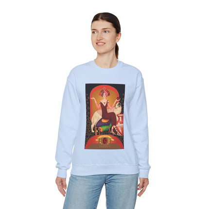 January & Garnet (from the Gem Series) by Sofia Chiostri Heavy Blend™ Crewneck Sweatshirt