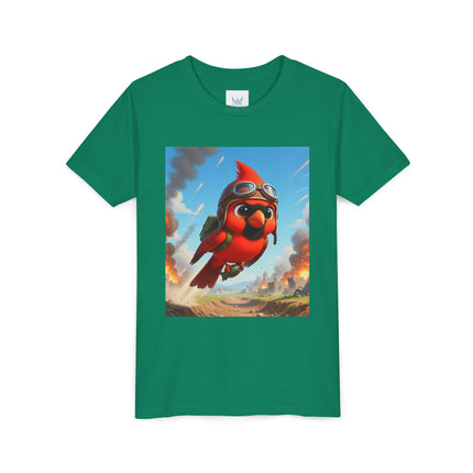 Cardinal Dive Bomber Youth Short Sleeve Tee