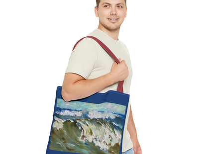 The Wave by Karl Hagemeister Tote Bag (AOP)