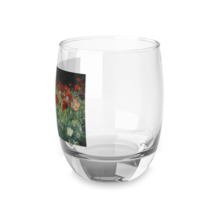 Poppies (A Study of Poppies for Carnation, Lily, Lily, Rose) by John Singer Sargent Whiskey Glass