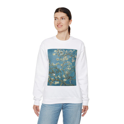 Almond Blossom by Vincent van Gogh Heavy Blend™ Crewneck Sweatshirt