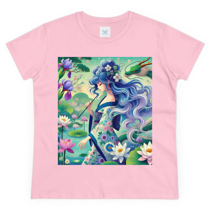 Fairy of the Koi Pond Cotton Tee