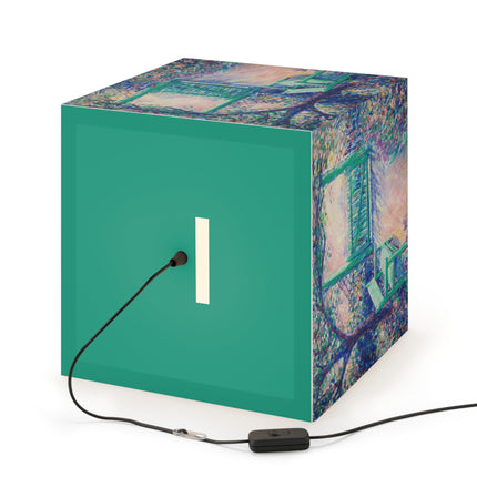 The Artist’s Garden by Theodore Earl Butler Light Cube Lamp