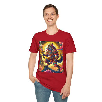 Mountain Wolf Softstyle T-Shirt