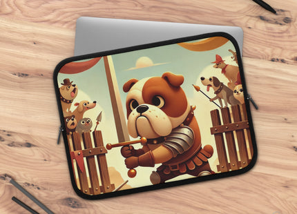 Bulldog Duel Laptop Sleeve