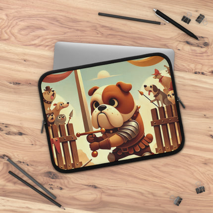 Bulldog Duel Laptop Sleeve