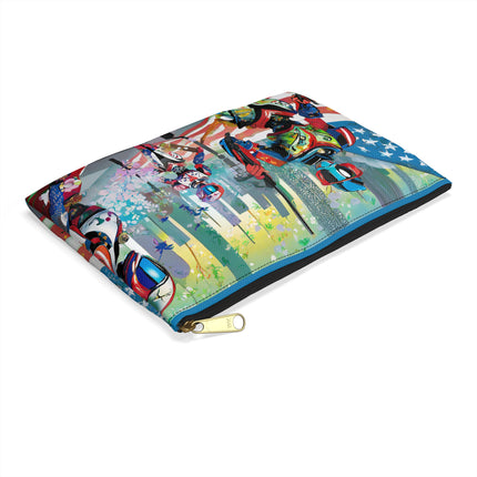 High Fashion Cyberpunk CIA Robots Pencil Case