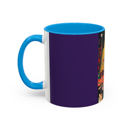 The Jewel Pavilion Colorful Mug (11oz, 15oz) – Royal Elegance, Peacock Beauty & Jewel-Toned Splendor