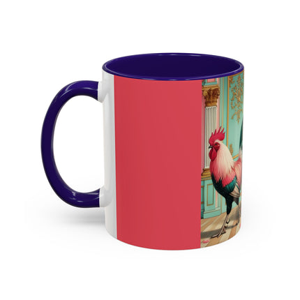 The Salon Rooster Colorful Mugs (11oz, 15oz)