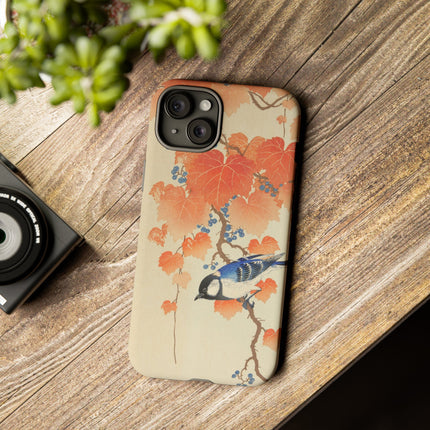 Japanese Bird and Branch by Ohara Koson Phone Cases