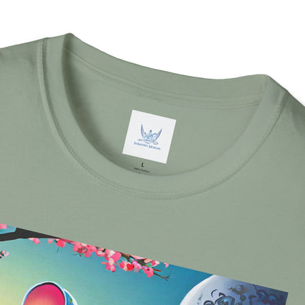 Cyber Samurai Rat Softstyle T-Shirt