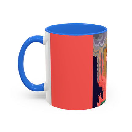 The Firebird's Awakening Colorful Mug (11oz, 15oz) – Ballet Fantasy, Mythic Fire & Art Deco Drama