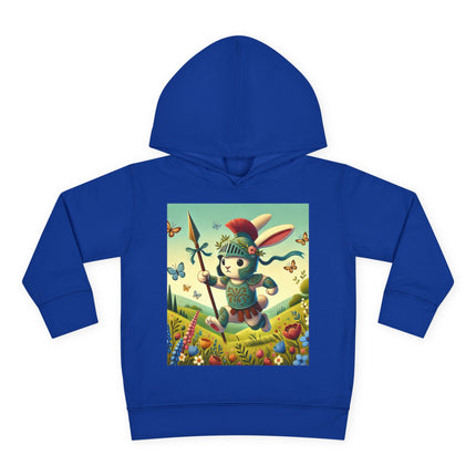 Rabbit Gladiator Toddler Pullover Fleece Hoodie