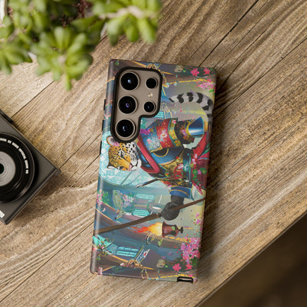 Cyberpunk Leopard Phone Cases