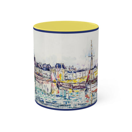 Le Croisic by Paul Signac Colorful Mugs, 11oz