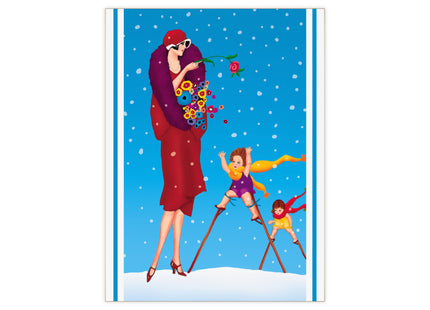 Snowfall & Couture Ceramic Tile