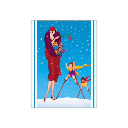 Snowfall & Couture Ceramic Tile