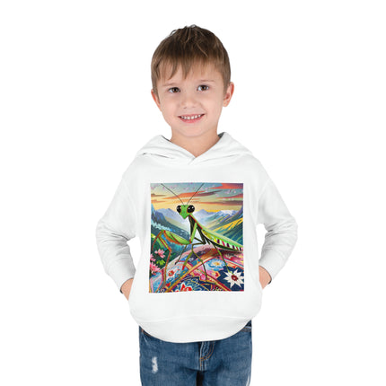 The Joyful Mantis Toddler Pullover Fleece Hoodie