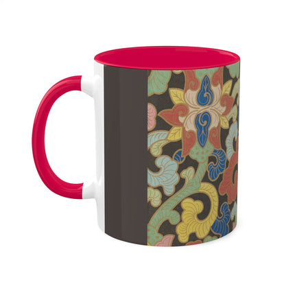 Examples of Chinese Ornament, Pl.12 by Owen Jones Colorful Mugs, 11oz