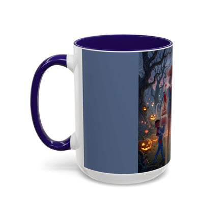 ♥️🎃 The Queen Of Hearts Halloween Masquerade Colorful Mug – Royal Halloween Fantasy