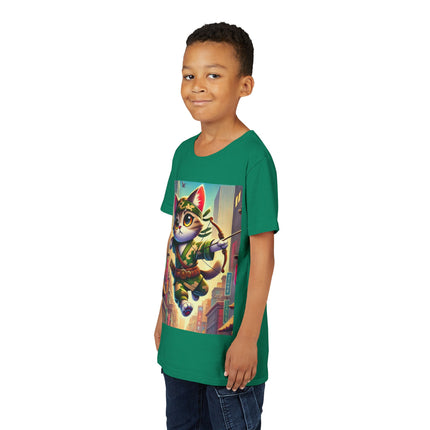 Archer Cat Youth Short Sleeve Tee