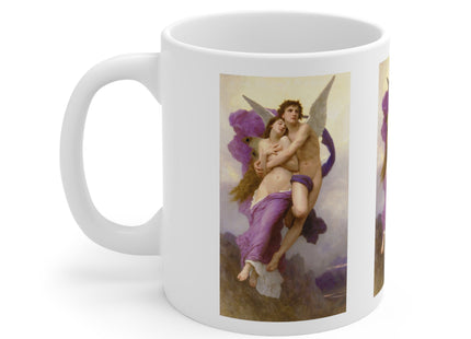 The Abduction of Psyche by William Bouguereau Ceramic Mug 11oz