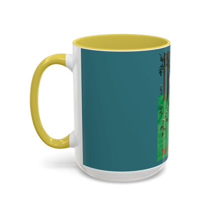 Peekaboo by Louis Wain Colorful Mugs (11oz, 15oz)