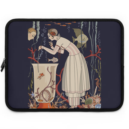 L'Etourdissant Petit Poisson (The Dazzling Little Fish) by George Barbier Laptop Sleeve