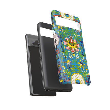 Chinese Floral Illustration by Owen Jones Phone Cases
