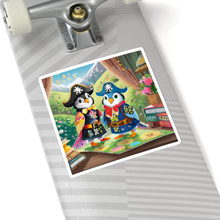 Ahoy, Matey! Kiss-Cut Stickers (4 Sizes)