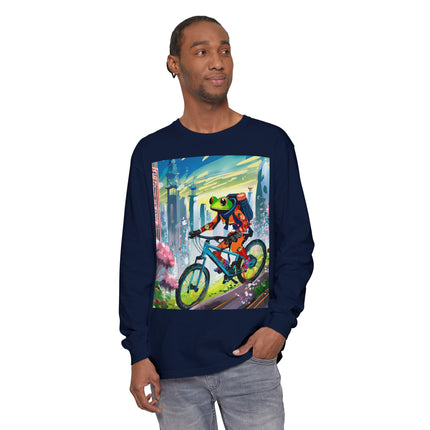 Cyberpunk Frog Long Sleeve T-Shirt