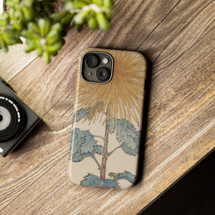 Chrysanthemum Blossom by Keika Hasegawa Phone Cases