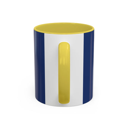 🌙🎿 The Moonlit Christmas Skier Colorful Mug – Whimsical Holiday Fantasy
