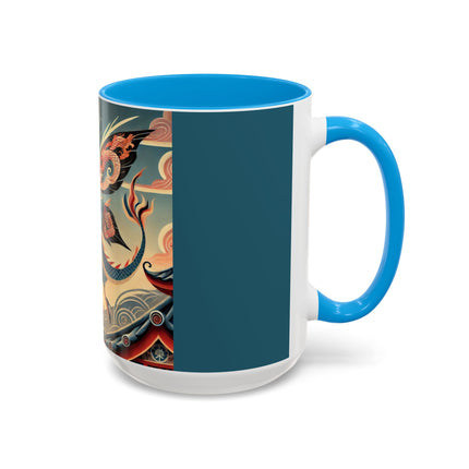 Dragon Fairy of the Temple Colorful Mugs (11oz, 15oz)