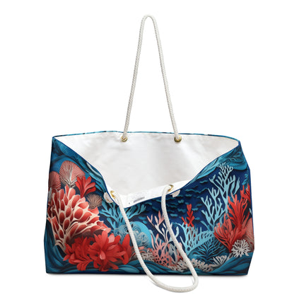 Enchanting Underwater Scene Weekender Bag