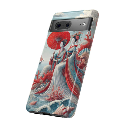 Ladies by the Quiet Sea Phone Cases
