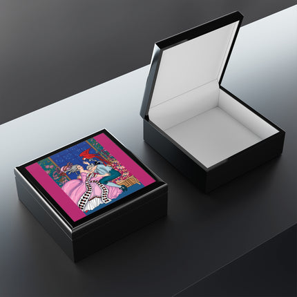 The Jealous Parrot by George Barbier Jewelry Box