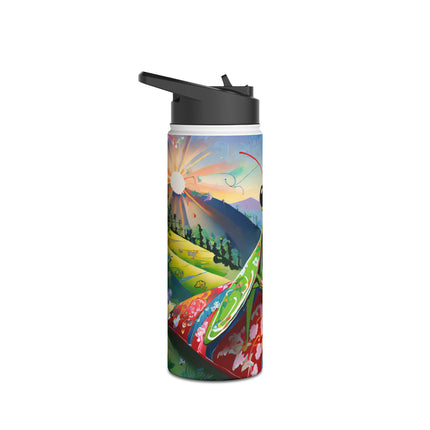 The Joyful Mantis Stainless Steel Water Bottle