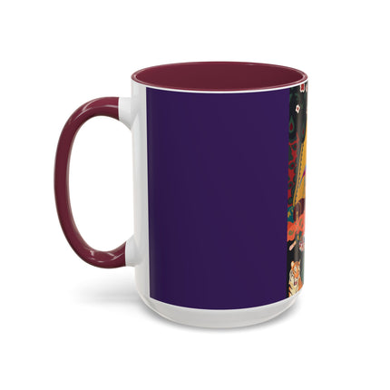 The Jewel Pavilion Colorful Mug (11oz, 15oz) – Royal Elegance, Peacock Beauty & Jewel-Toned Splendor
