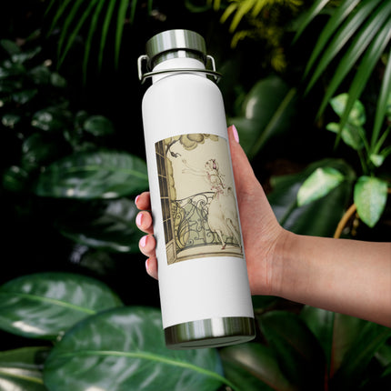 Sur talons rouges (On Red Heels) pl 02 by Gerda Wegener Copper Vacuum Insulated Bottle, 22oz