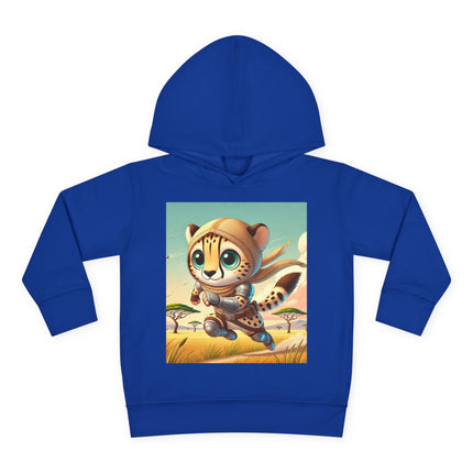 Swift Cheetah Toddler Pullover Fleece Hoodie