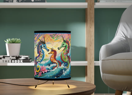 Seahorse Symphony Tripod Lamp