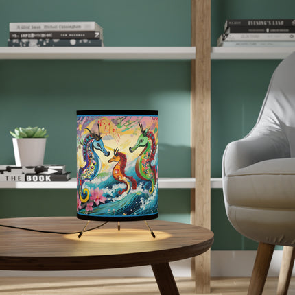 Seahorse Symphony Tripod Lamp