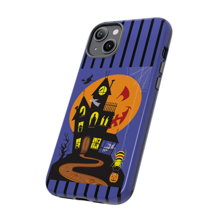 Halloween Night at the Haunted House Phone Cases