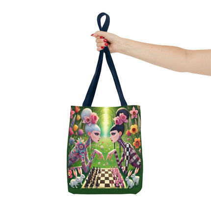 The Spring Gambit: A Fairy’s Move Tote Bag – Whimsical Chess & Spring Magic