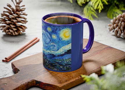 The Starry Night by Vincent Van Gogh Colorful Mugs (11oz, 15oz)