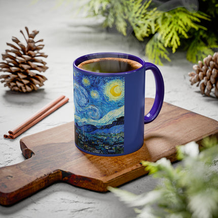 The Starry Night by Vincent Van Gogh Colorful Mugs (11oz, 15oz)