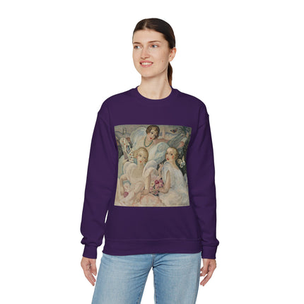 Les Femmes Fatales by Gerda Wegener Heavy Blend™ Crewneck Sweatshirt