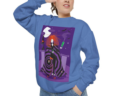 Mystic Elegance Unisex Garment-Dyed Sweatshirt